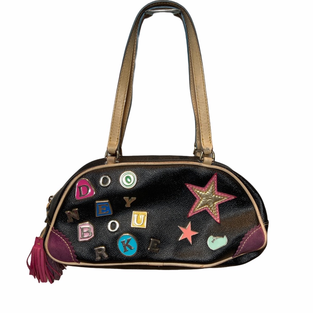 Dooney & Bourke 90’s Vintage Leather Handbag Charm